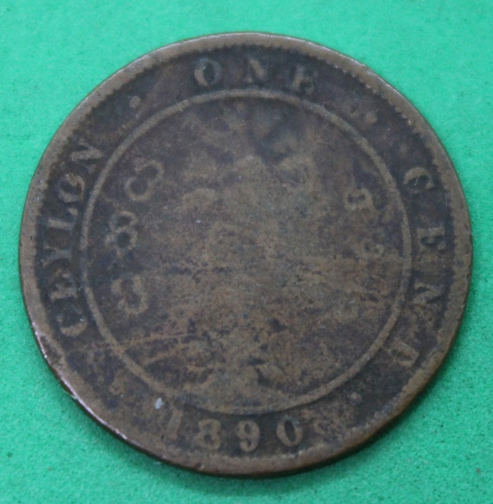 1900 Ceylon 1 Cent