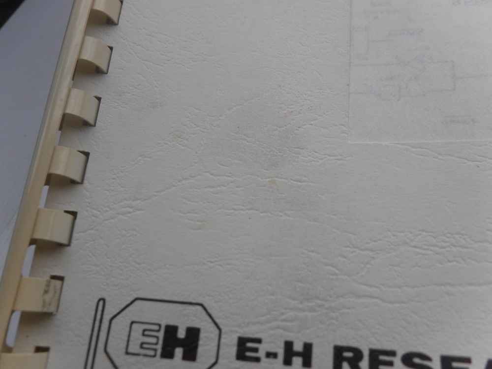 EH Research Laboratories Inc. Model 4 Programmer Engineering Drawings