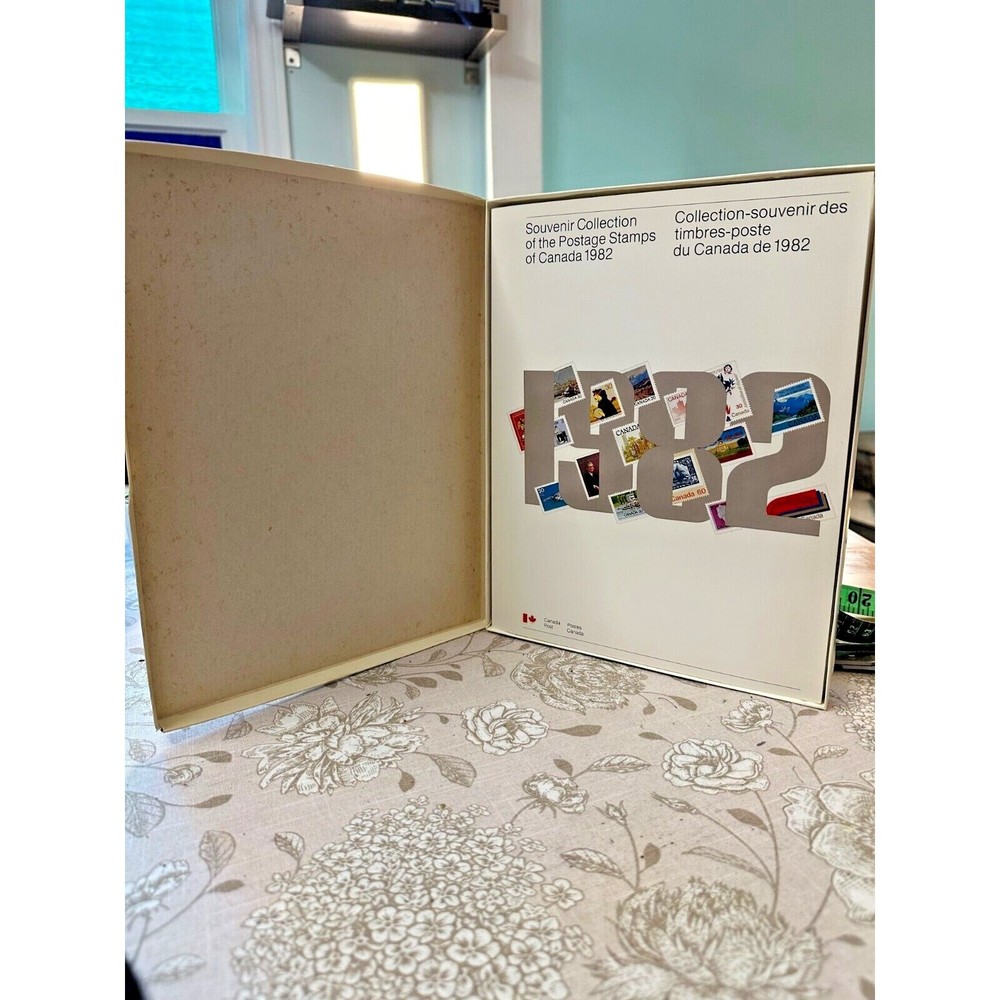 Canada 1982 Year Book Stamp Collection – Complete Mint Condition