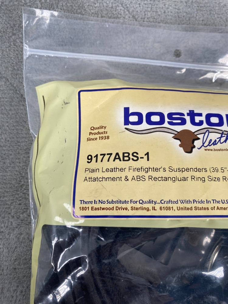 Boston Leather Model 9177 ABS-1 Firefighter Suspenders Loop Attachment