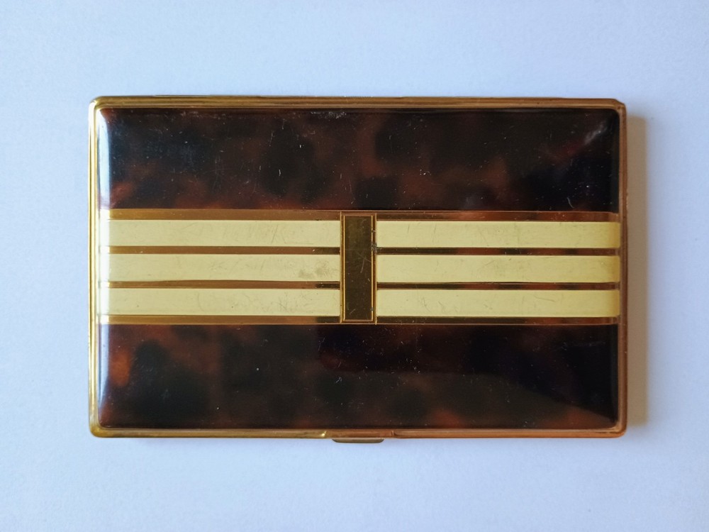 Vintage Ronson Art Deco Dureum Cigarette Case