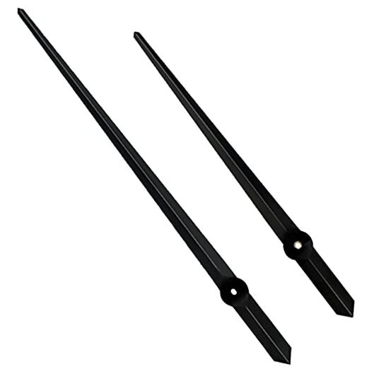 DIY Wall Clock Hands Clock Pointer Repair Replacement Part () Black