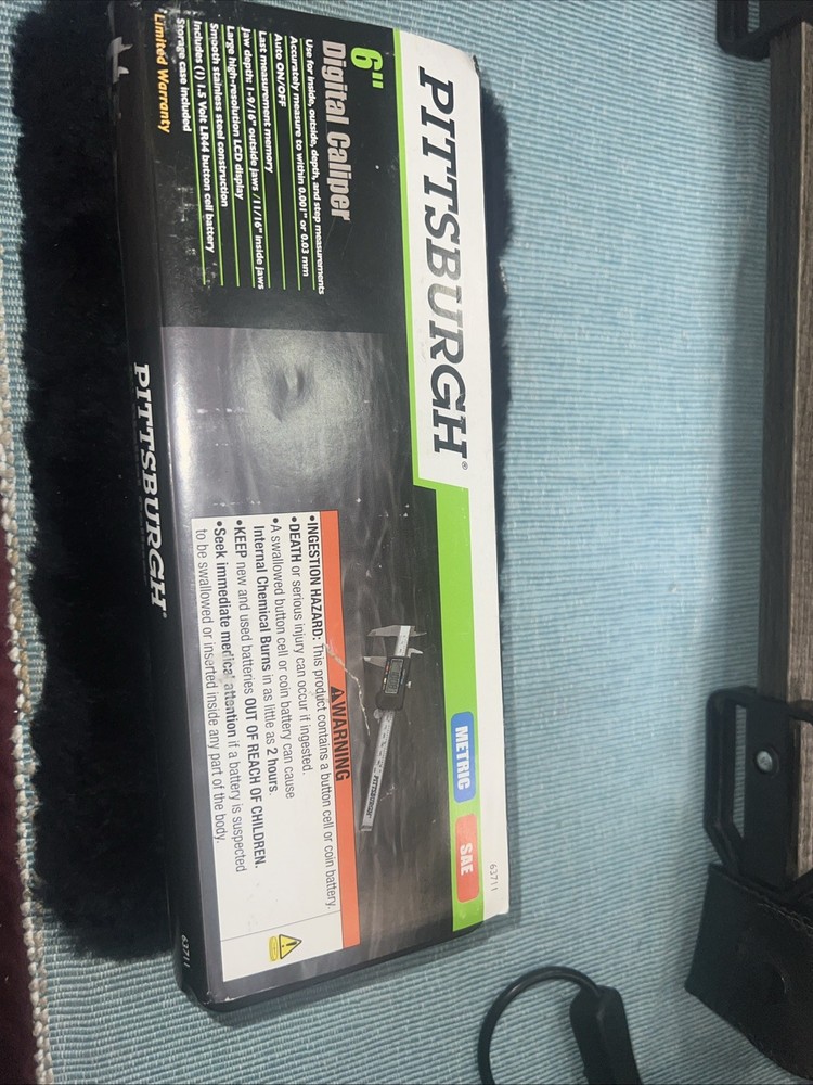 Pittsburgh 6” Digital Caliper I