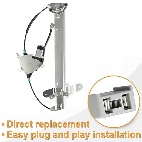Power Window Regulator with Motor Replacement for Lincoln Front Passenger Side