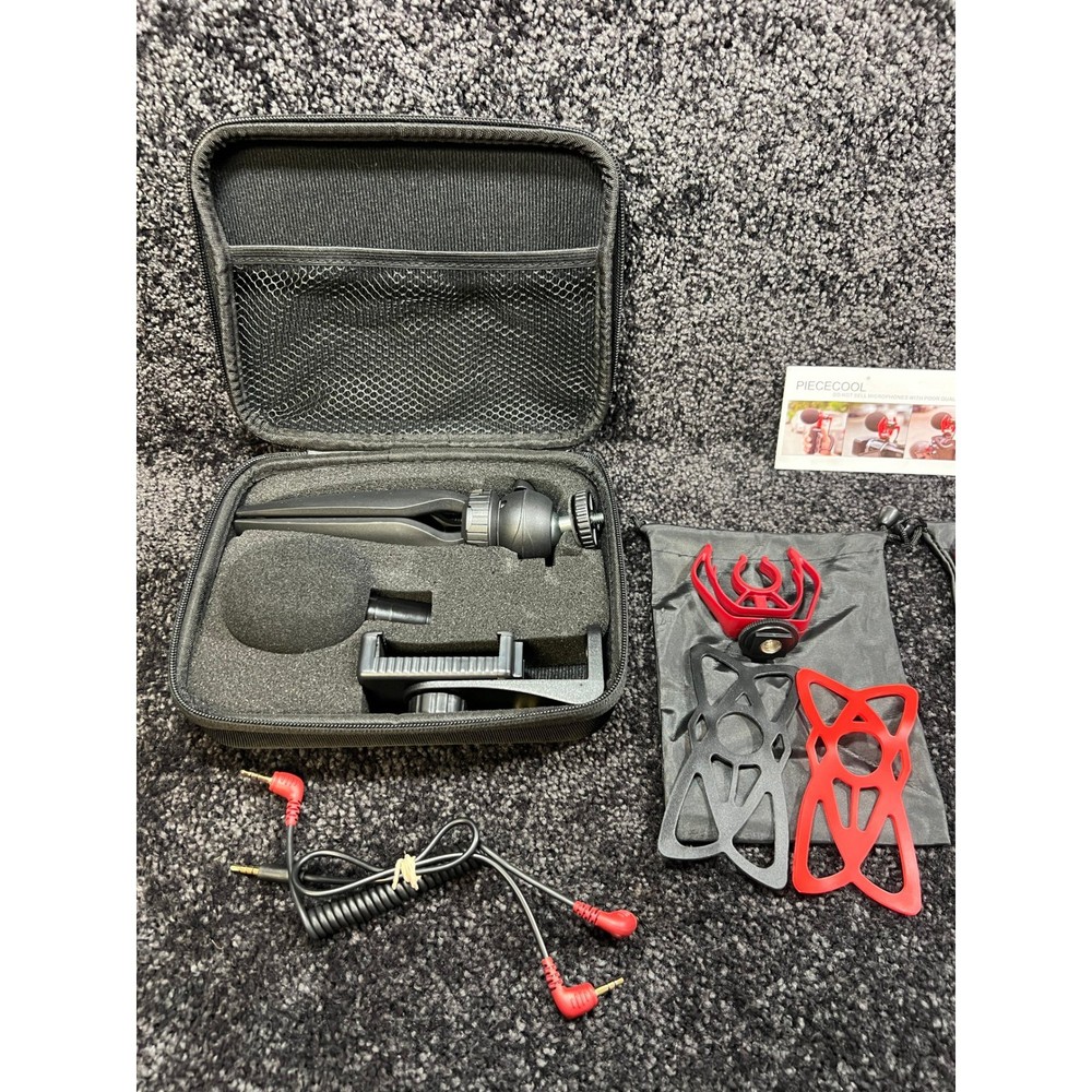 Piececool Smartphone Microphone Kit, Recording Studio Microphone Set