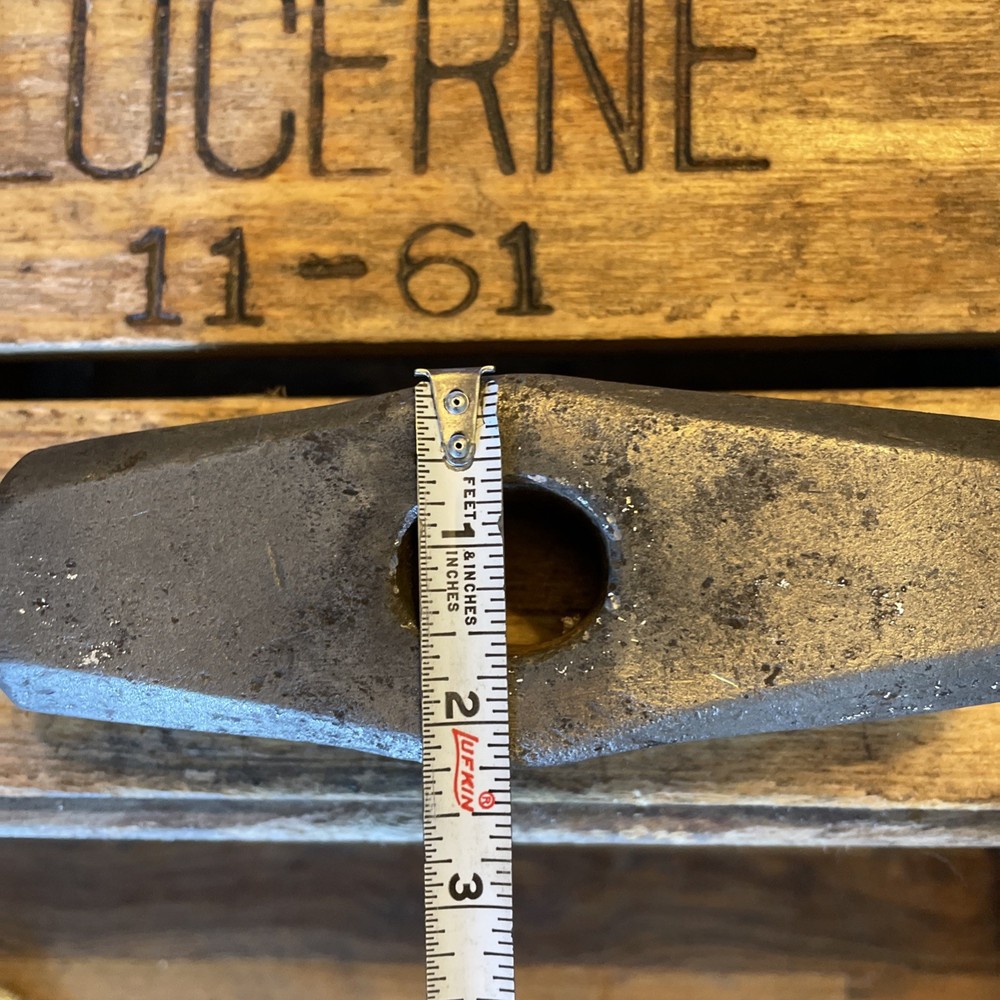 Vintage True Temper 6 lb Nevada Pattern Blacksmith Mini Sledge Hammer Head USA