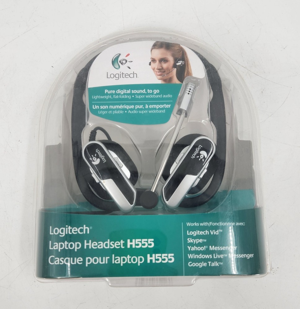 NEW Logitech H555 USB Headset