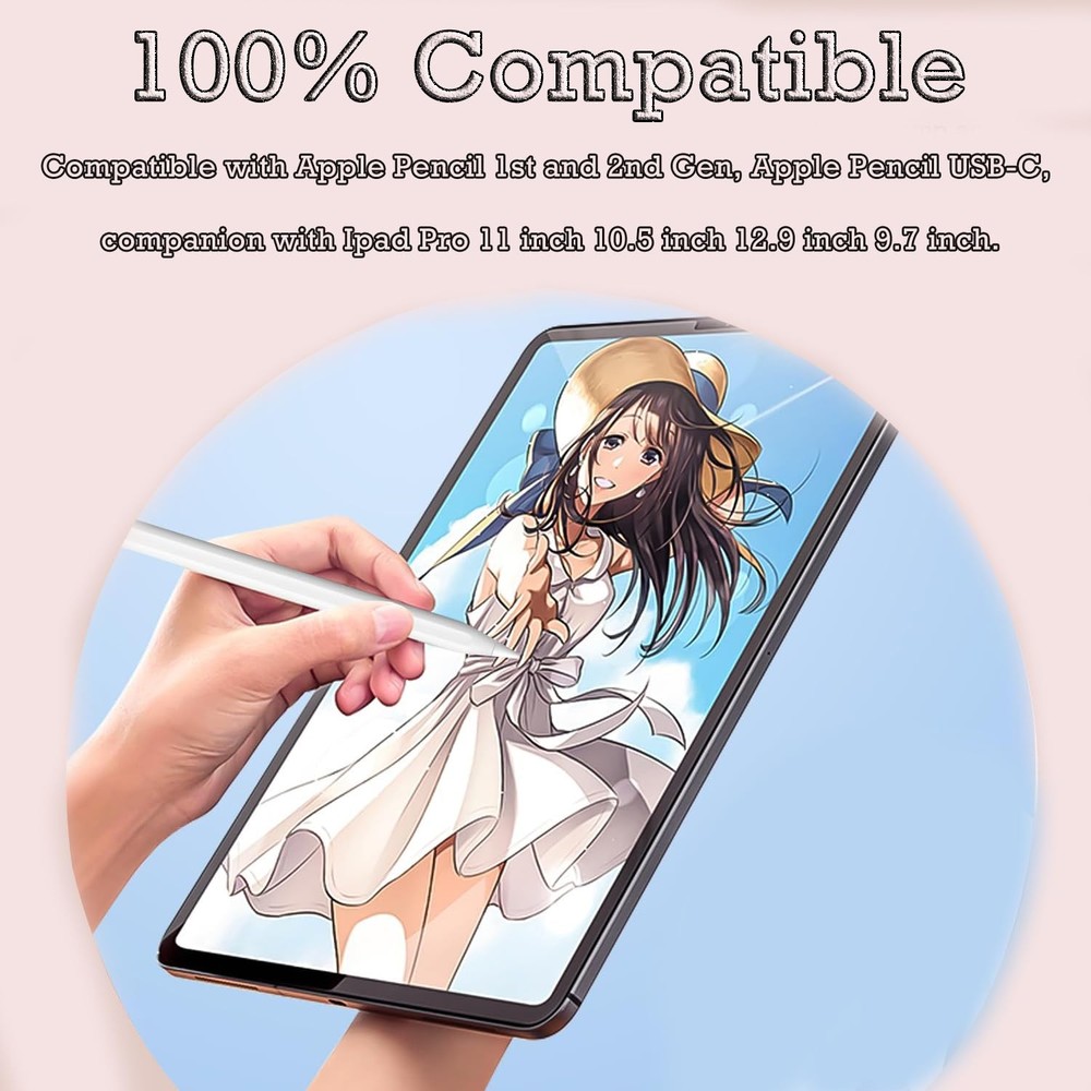 12 Pack Replacement Pencil Tips with Case for Apple iPad 2nd / 1st Generation...