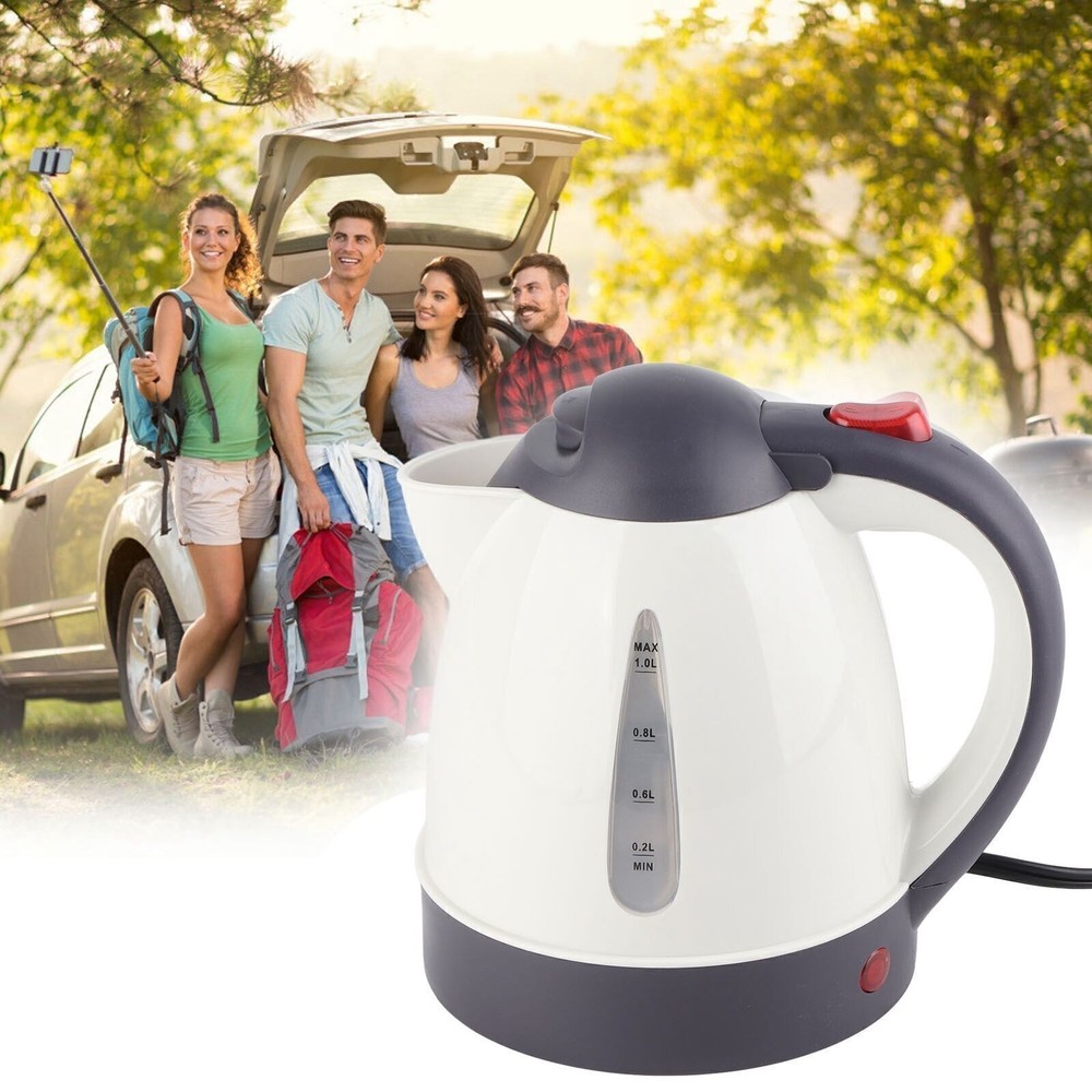 Portable 1000ml 24V Travel Car Truck Kettle Water Heater Bottle for Tea Coffee