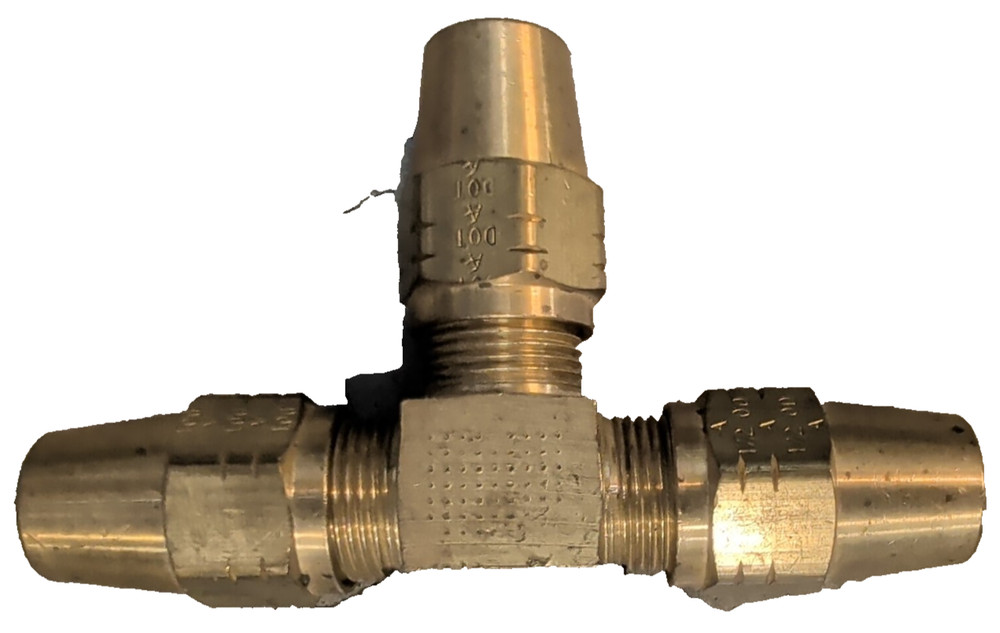 90428 1/2" AIRLINE TEE FITTING