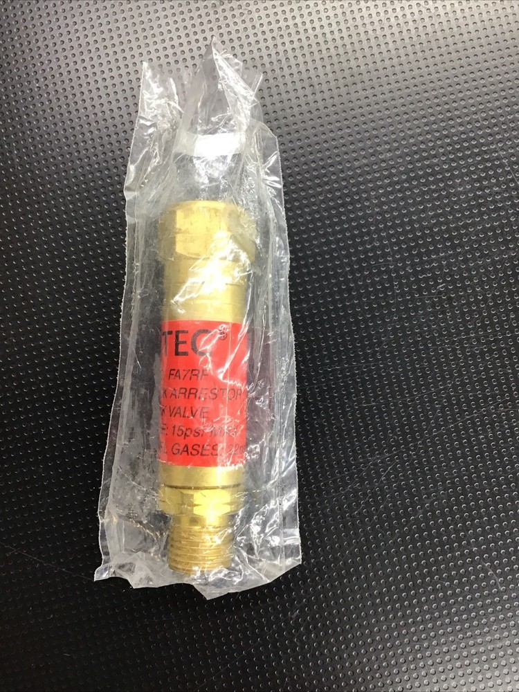 Gentec Flashback Arrestor, Flashback Arrestor Regulator Bushing Adapter, FA7RF