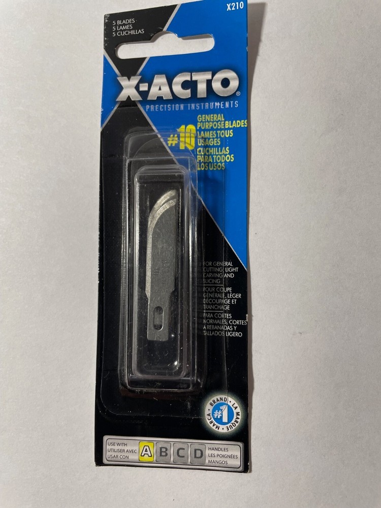 #10 X-acto Blades New Bubble 5 pack
