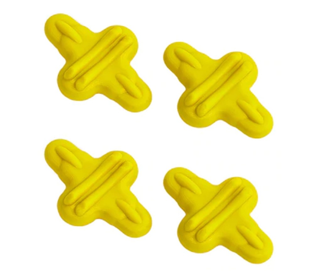 Limbsaver Everlast Bow String Leech - 4 pack (Yellow) #3352