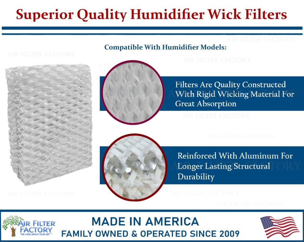 Compatible With Holmes HM-1760 Humidifier Wick Drum Cool Mist Replacement Filter