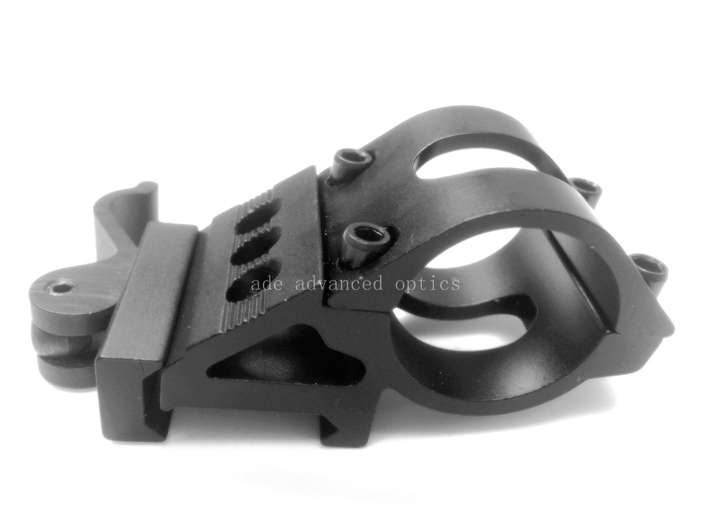 45 Degree 30mm 30 mm Flashlight Mount with QD Quick Release Detachable base