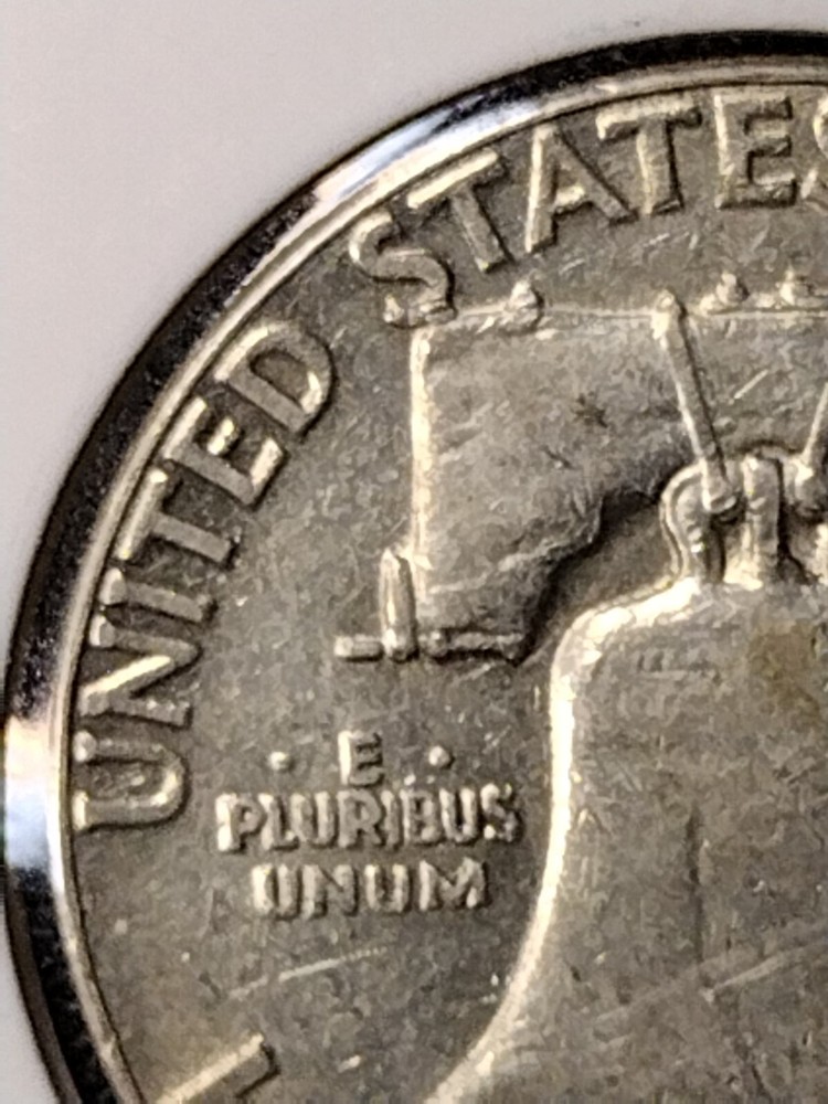 1960 FRANKLIN SILVER HALF DOLLAR FBL DDR UNCIRCULATED