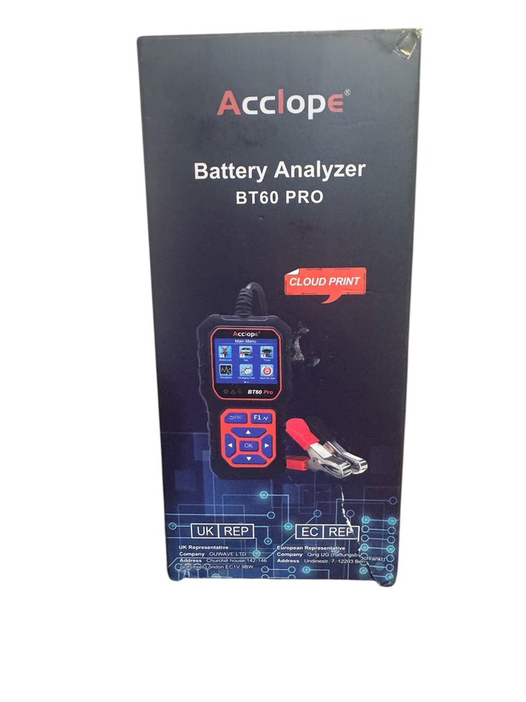 Acclope Battery Analyzer