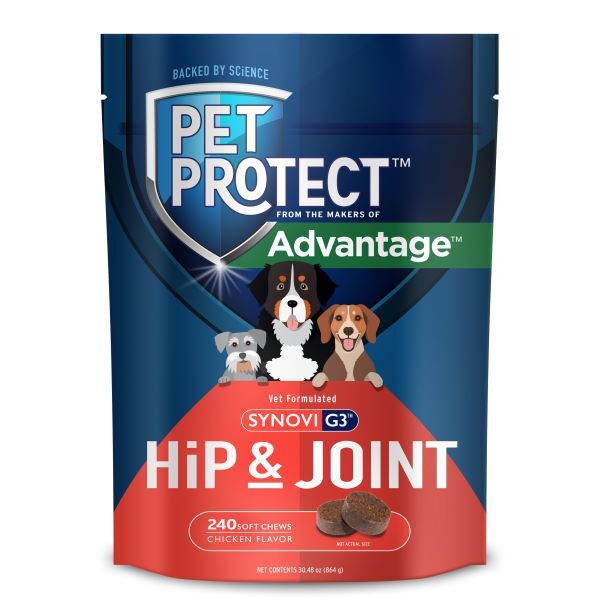 Pet Protect Hip & Joint Synovi G3 Soft Chews, 240 Chews