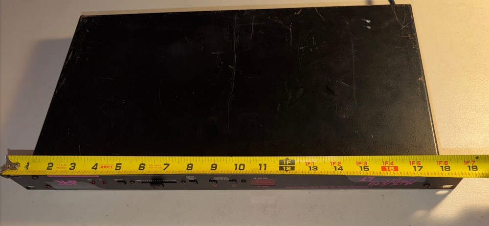 ART MULTIVERB LT 16 BIT DIGITAL MULTI-EFFECTS PROCESSOR - FOR PARTS, UNTESTED