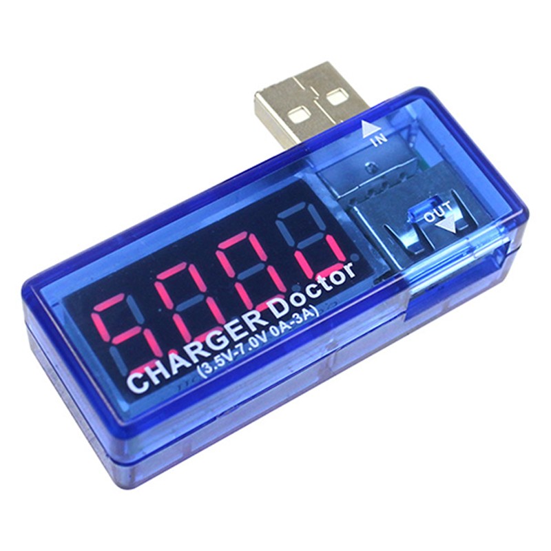 200mV USB Voltage Detector Voltmeter Tester Mobile Power Tester Voltmeter