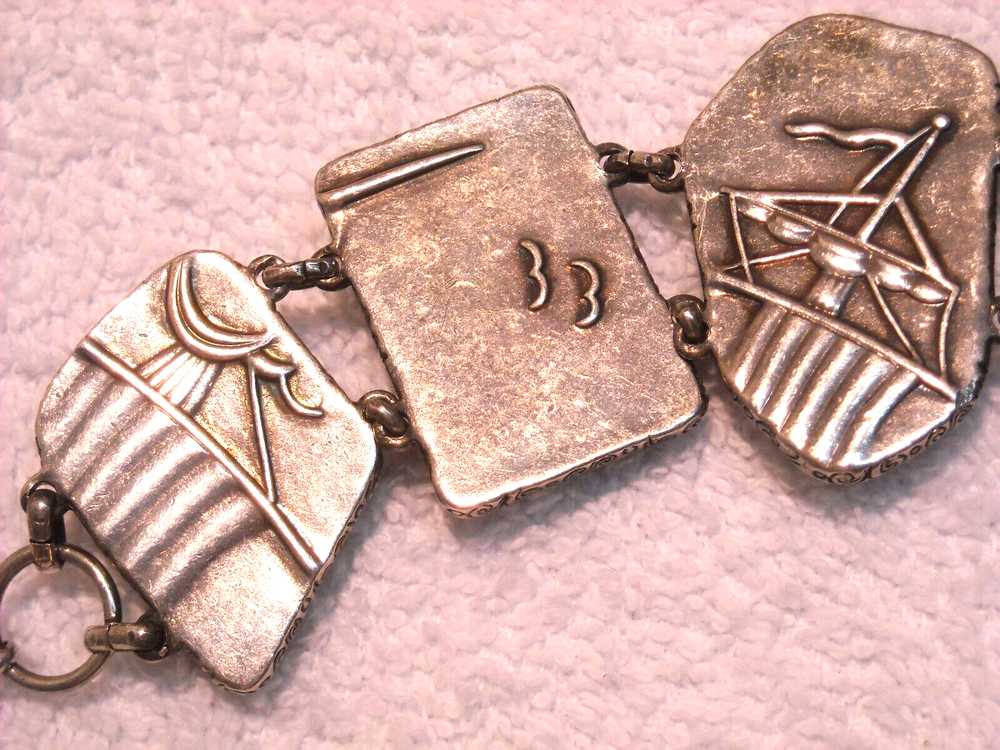 LUCKY BRAND SILVER "DAGGER" BRACELET