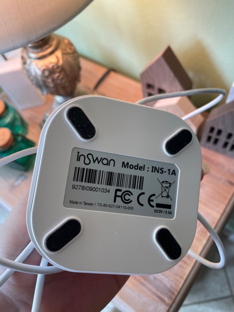 INSWAN INS-1 Tiny 8MP USB Document Camera, White