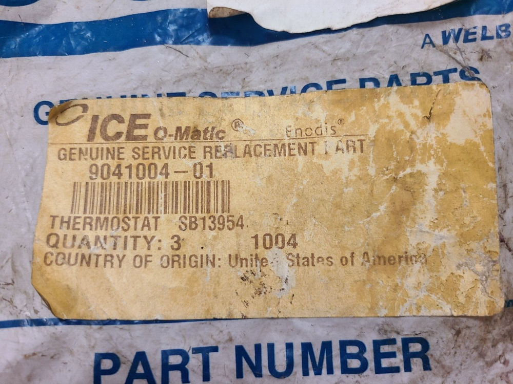 ICE-O-MATIC 9041004-01 THERMOSTAT