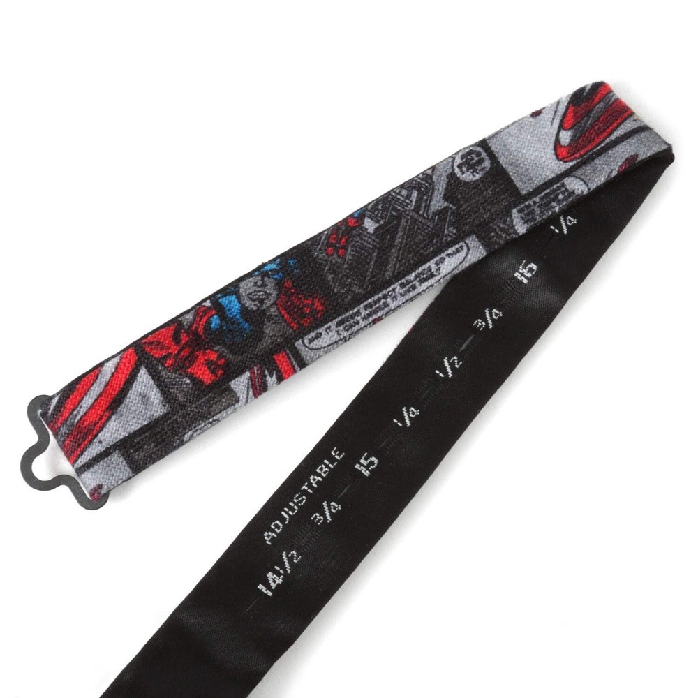 Marvel Captain America Comic Gray Men's Bow Tie