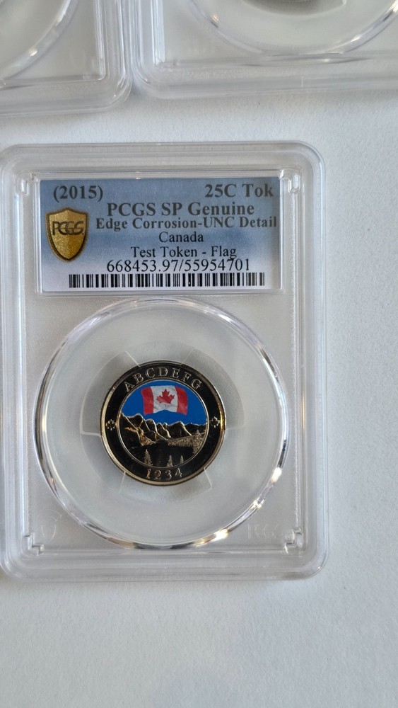 2015 Currency Conference Complete Set Colour Technology Tokens