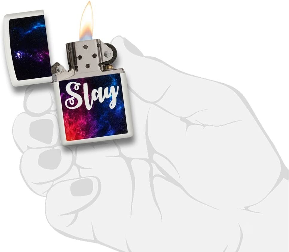 Zippo Slay White Matte 29620