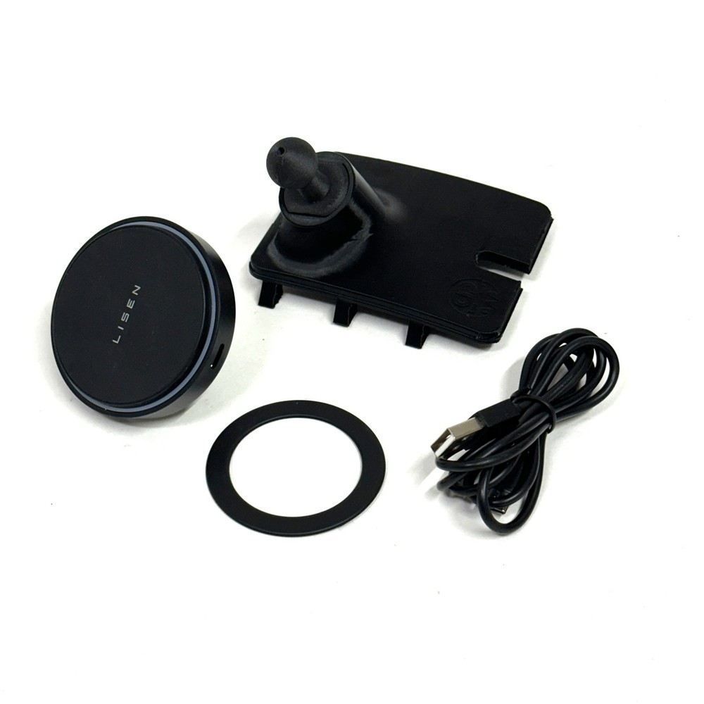 Custom phone mount for 2007-2014 Silverado Sierra 1500 lower cubby