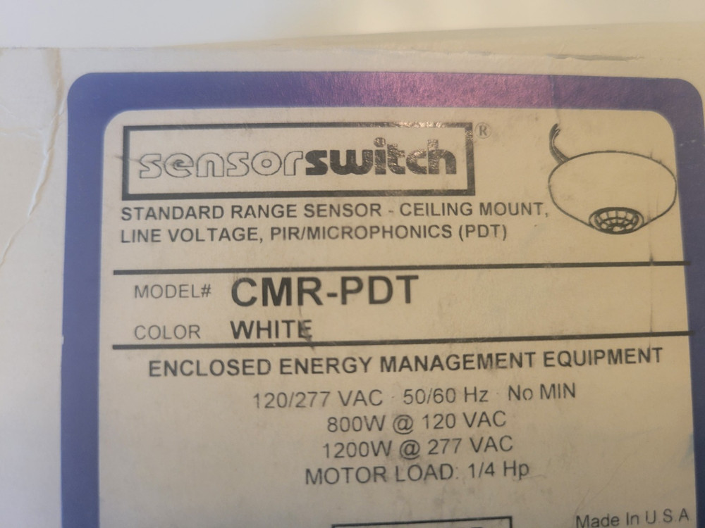 SENSOR SWITCH CMR PDT 9 new - older stock
