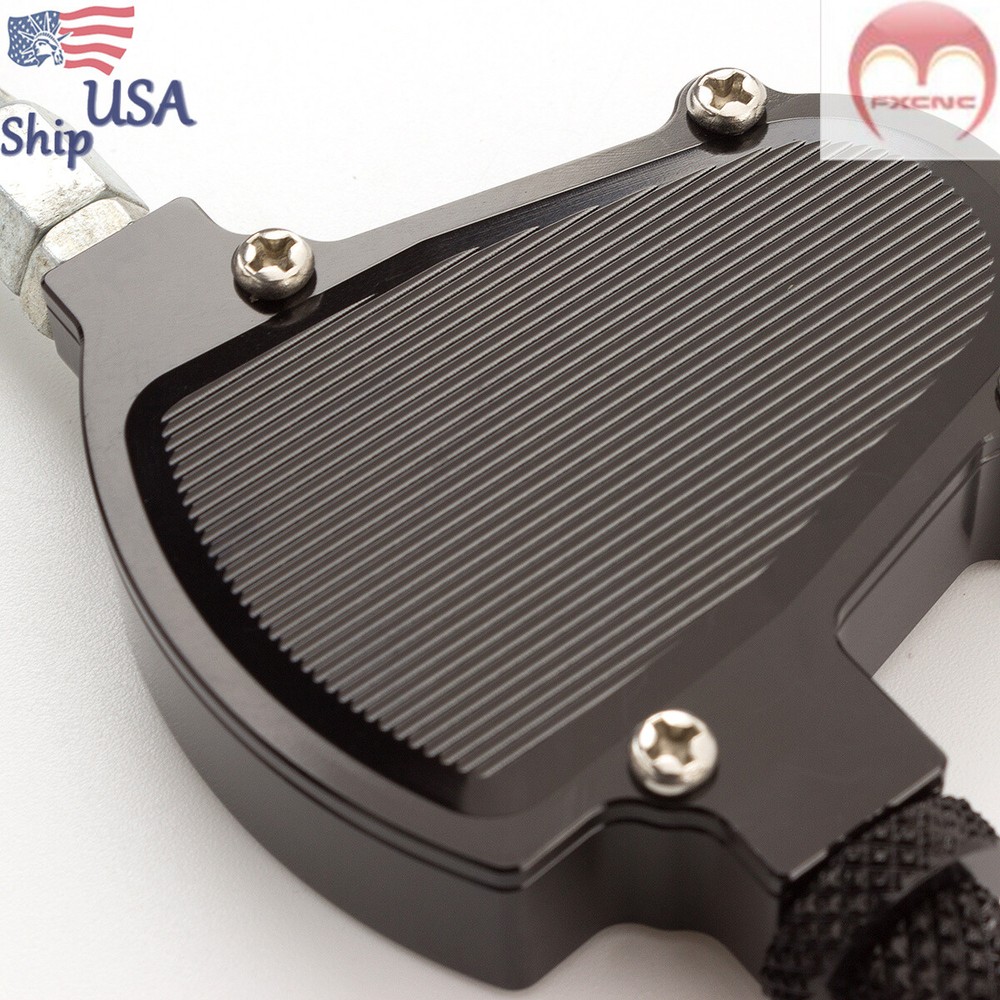 Universal CNC Motorcycle Stunt Clutch Easy Pull Cable Lever Replacement System 1