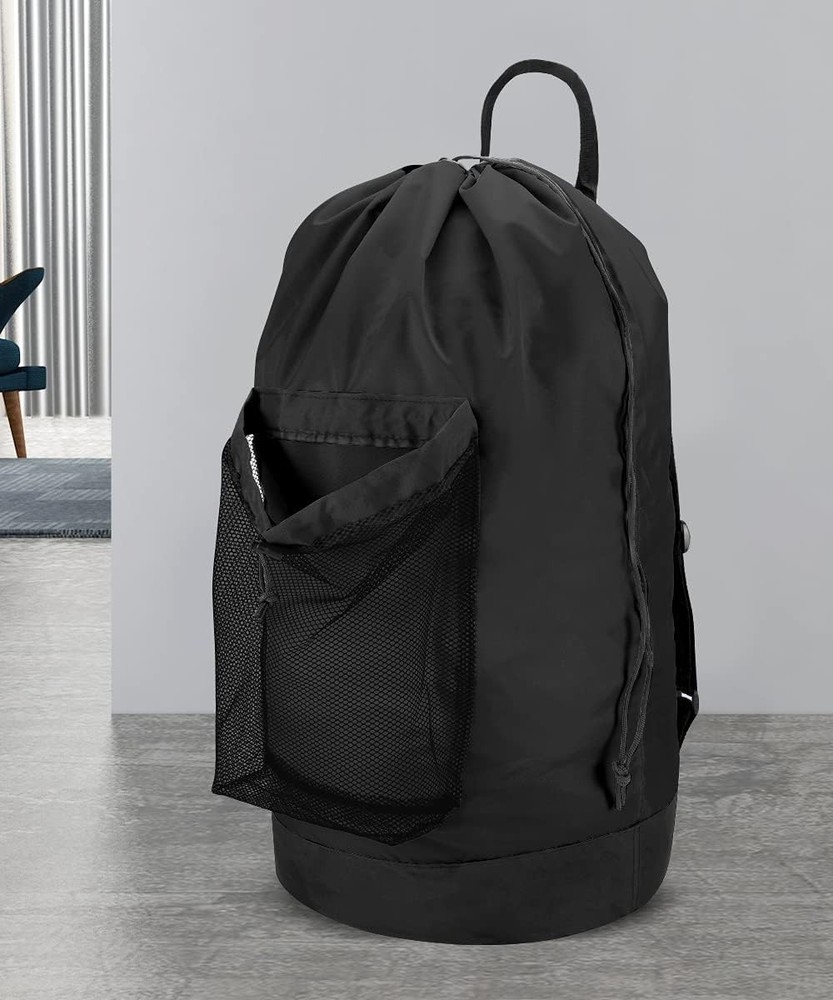 Large Capacity Waterproof Laundry Backpack - Perfect for Apartments & Camping