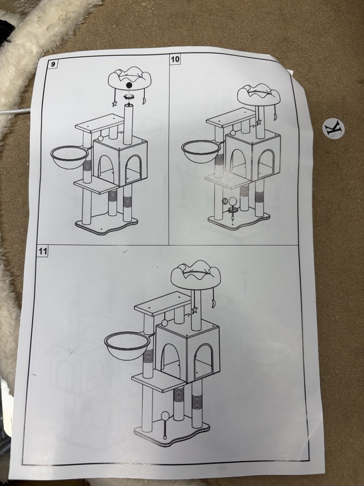 Cat Tree Condo Multi Level Scratching Post Tower Pet Furniture New