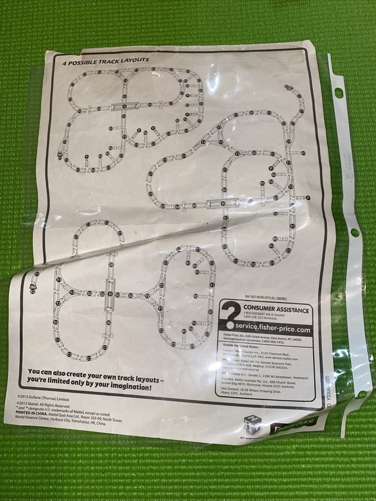 Thomas & Friends TrackMaster Motorized Railway Ultimate Track 2013 Pack Pieces