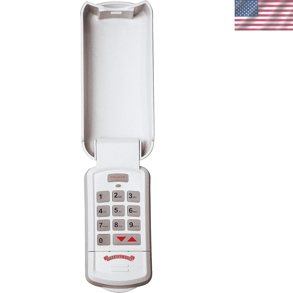 Backlit Wireless Garage Keypad for Secure Keyless Entry - Easy Installation