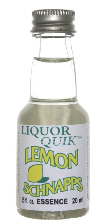 Liquor Quik Natural Schnapps Essence 20 mL (Lemon Schnapps)