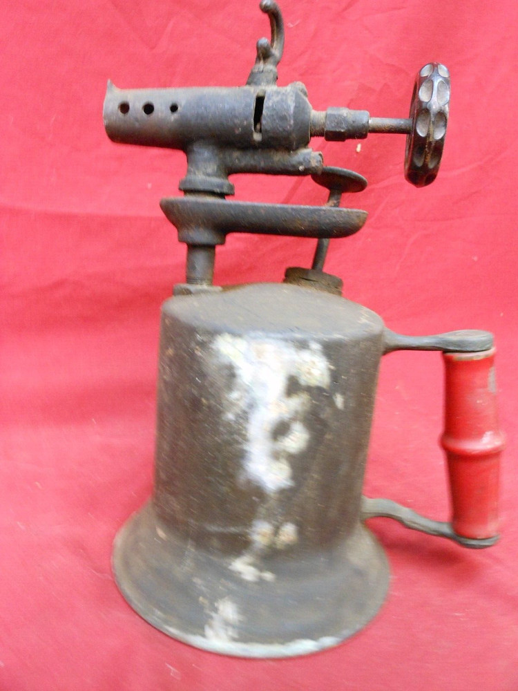 Vintage Blow Torch with Soldering Iron