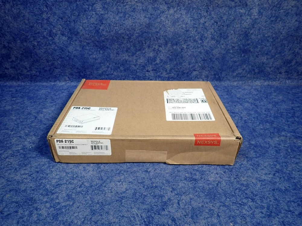 Middle Atlantic PDX-215C NEXSYS Compact Power Distribution Unit 15A, 2 Out (R3)