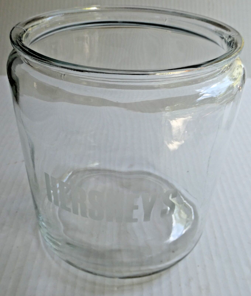 Hershey's Large 7 3/4" Candy Jar