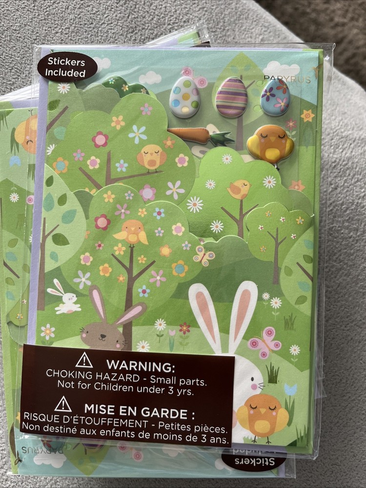 Papyrus Easter card. New