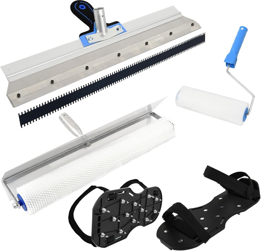 Self Levelling Cement Tool Kit Spike Roller for Self Leveling Cement Epoxy Floor