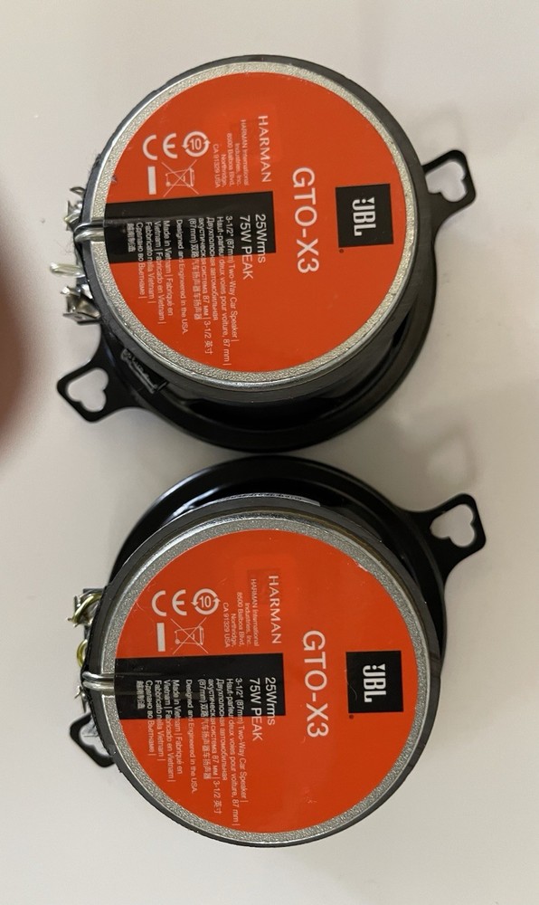 3-1/2” JBL Coaxial Speakers