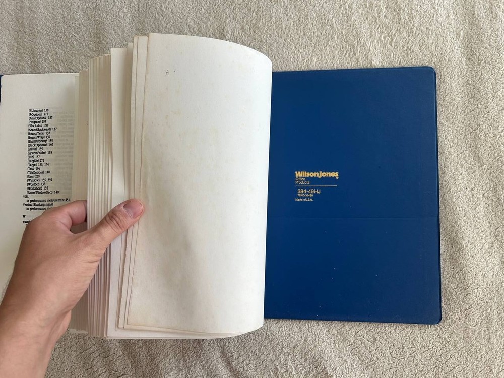 Vintage Apple MPW 3.0 Programmer’s Workshop Reference Binder 1990