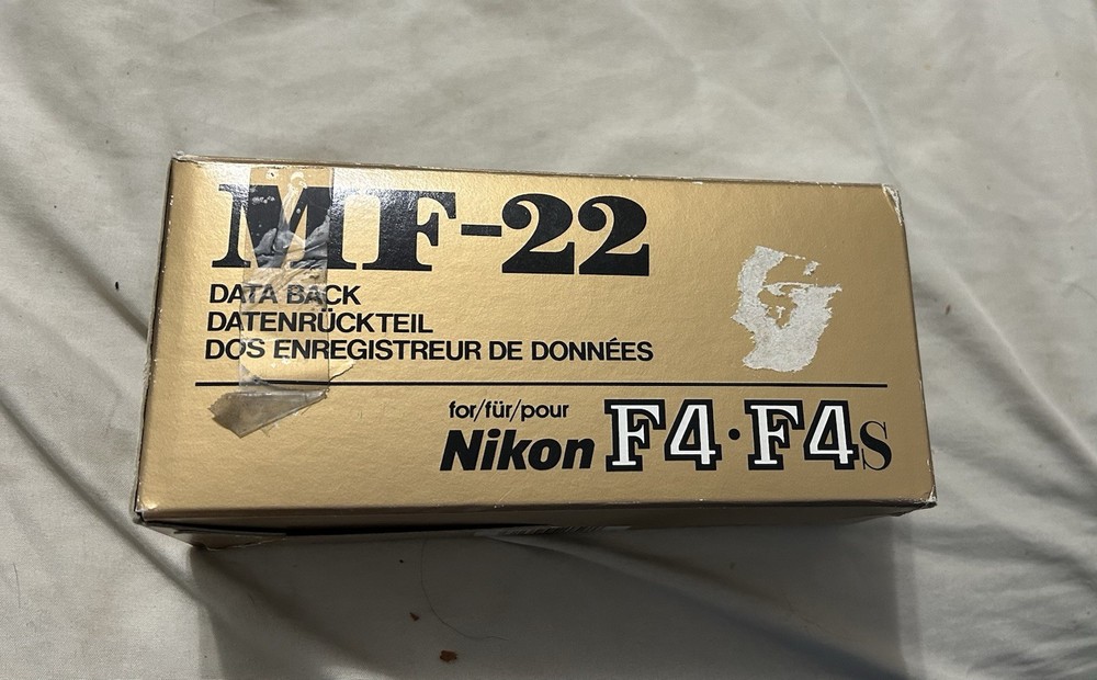 Nikon MF-22 Data Back for F4 F4s F4E