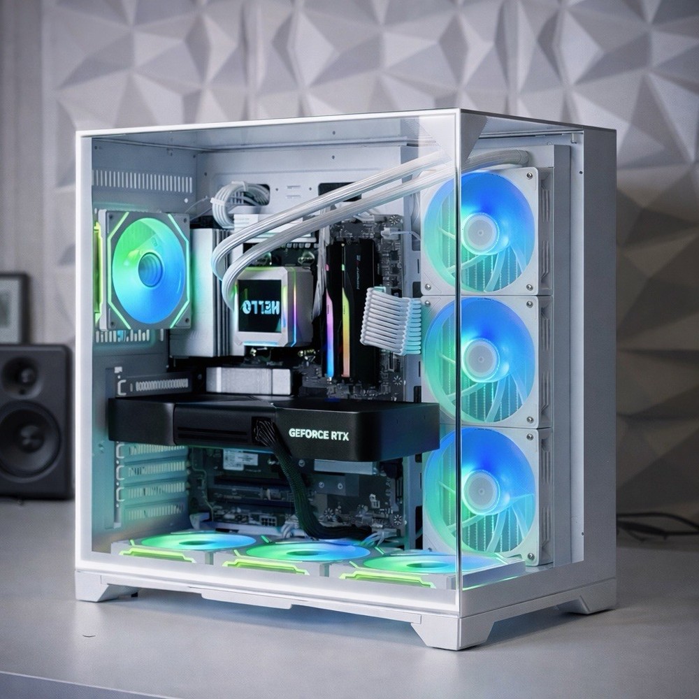 PC Case LCD AIO and Fans