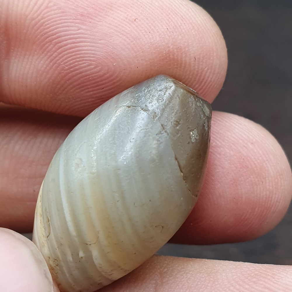 Ancient Agate Suleimani Natural Eye pattern Agate Bead JNT-S3