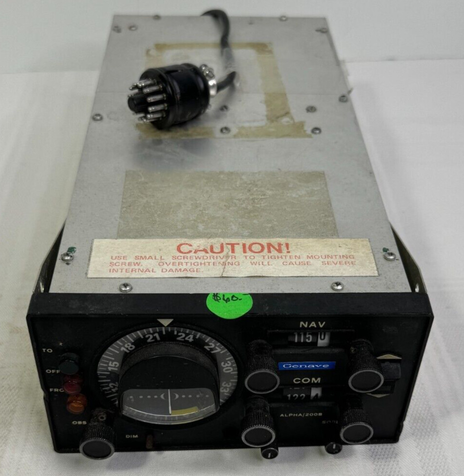 Genave Communication Transceiver Arc Cessna Alpha 200 B Untested Alpha/200B