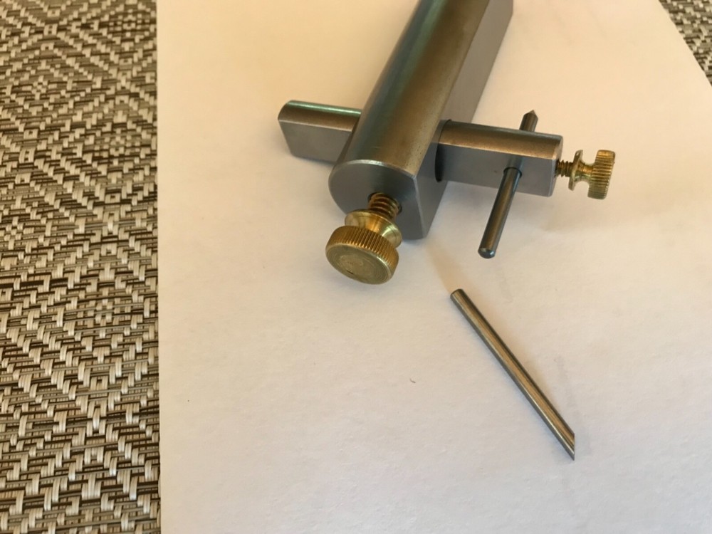 Knife Maker's Edge Line Scriber, Edge Scribe, 2X72 Knife Maker's Center Scribe